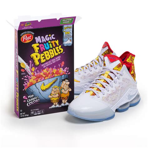 Enhance Your Taste Buds with Magic Fruity Pebbles Nike Cereal